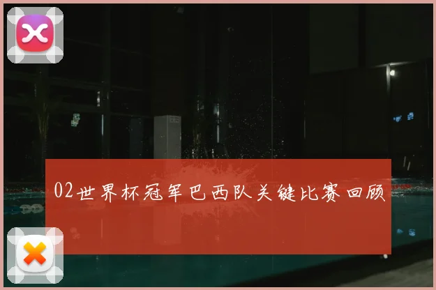 02世界杯冠军巴西队关键比赛回顾